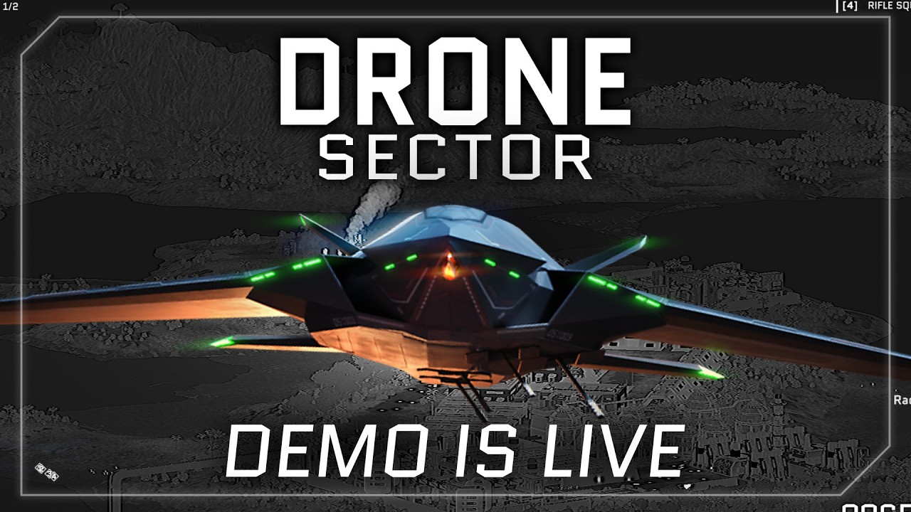 Drone Sector gameplay video thumbnail